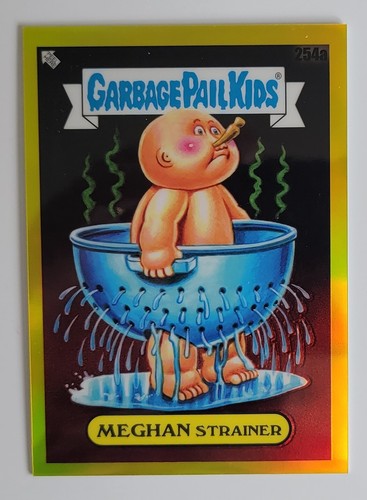 2023 GARBAGE PAIL KIDS CHROME 6 YELLOW REFRACTOR SINGLES #/275 @@ PICK ONE @@ - 第 33/57 張圖片