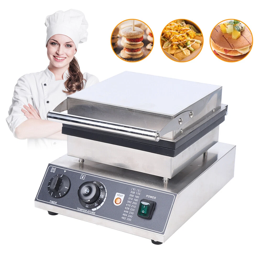 Mini Dutch Pancake Maker Poffertjes Machine for 25PCs Mini Round Pancakes