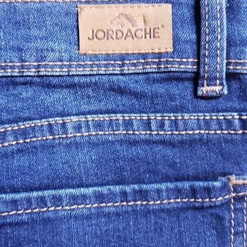 Jordache Blue Denim Mid Rise Bootcut Stretch Jeans Adj Waist Girls Size 18 New - Picture 4 of 8