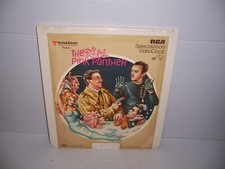Vintage The Pink Panther RCA Selectavision CED Video Disc Laser disc