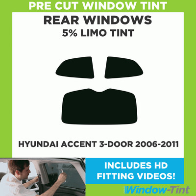 PreCut Window Film 5% VLT Limo Black Tint for Nissan Versa Sedan 2012-2016 PreCut Window Film 5% VLT Limo Black Tint for Nissan Versa Sedan 2012-2016