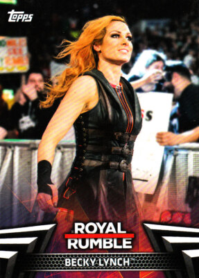 2018 Topps WWE Women's Division Women's Royal Rumble #RR2 Becky