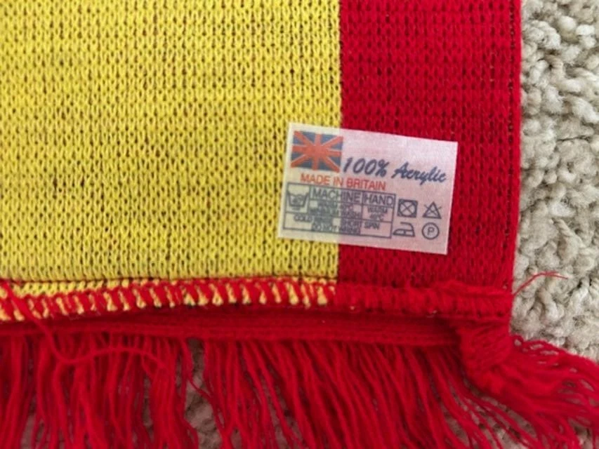 Bufanda unisex vintage PET SHOP BOYS - ¡escasa y ultra rara del Reino Unido NUEVA! Foto 4 de 4