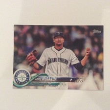 2018 Topps #116 Ariel Miranda Seattle Mariners