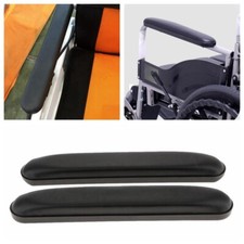 2pcs Wheelchair Armrest Pad Accs PU Leather Supply Universal for Elderly
