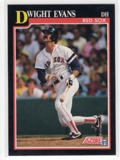 Dwight Evans 1991 Score Baseball Base Common #225 Boston Red Sox