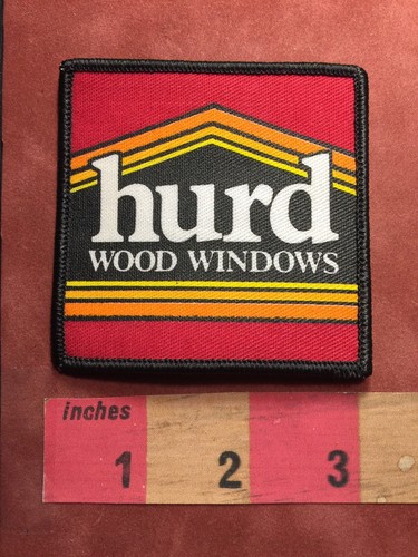 HURD WOOD WINDOWS Advertising Patch 89NA