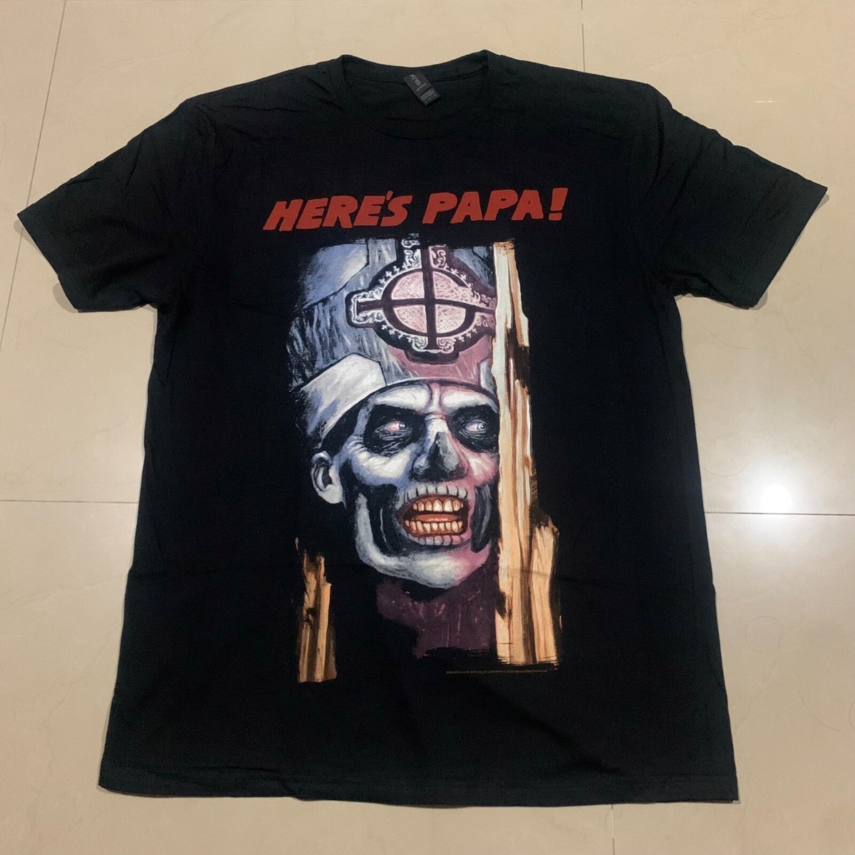 Ghost T Shirt Impera Glow Official Rock Band Logo Black Tee Licensed Merch New E - Foto 4