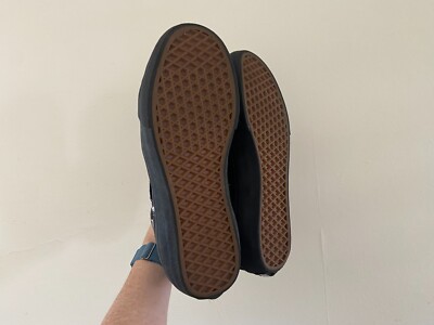 Men's 9.5 Vans Madrid 50th reissue '87 Flys, black and white