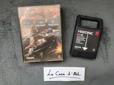 Jeu Philips Videopac G7000 - Guerre De L'Espace 1980