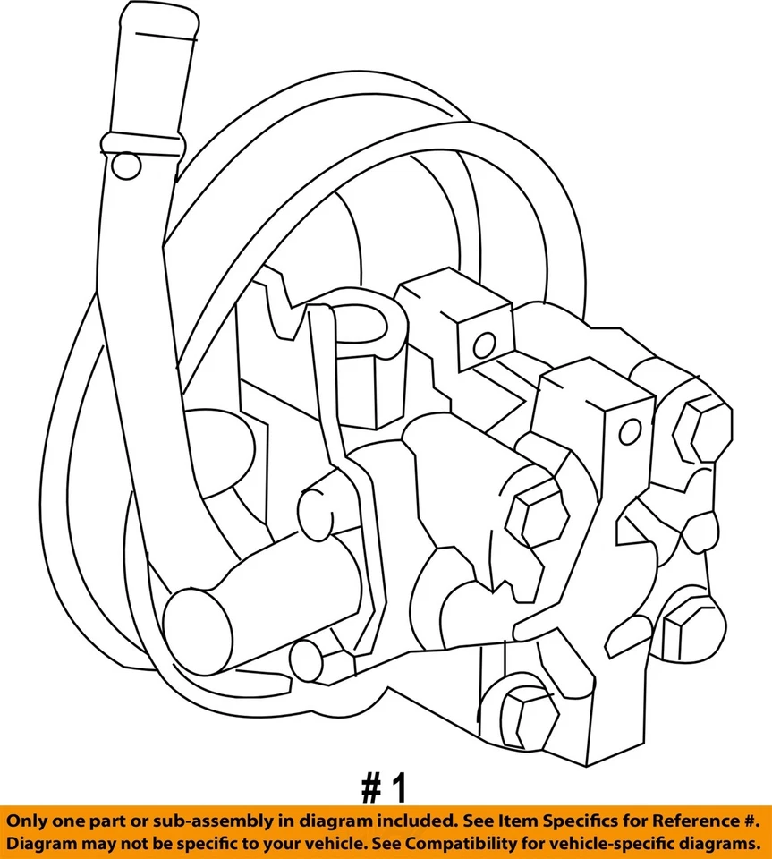 Used Power Steering Pump fits: 2016 Kia Sedona hydraulic Grade A - Image 4 of 4