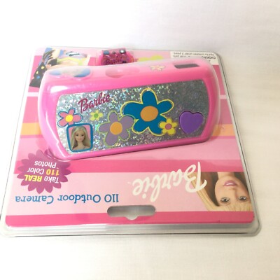 NEW sealed 2000 Barbie Pink Real Outdoor 110 Film Camera