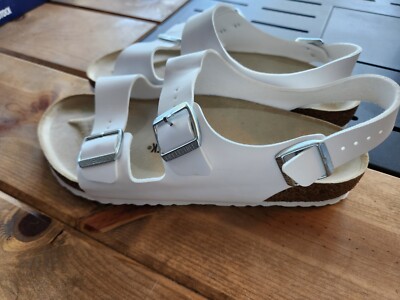 Birkenstock Milano - White - EU 44 - US Mens 11 - Regular  display picture 3