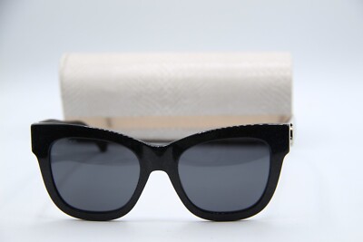 Jimmy Choo Jan/S Black sparkle Sunglasses. NEW JIMMY CHOO JAN/S DXFIR BLACK GLITTER AUTHENTIC FRAMES  main image 3