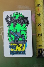 VISION Tom Groholski Robot Street Wear Vintage Neon 80's Skateboarding STICKER