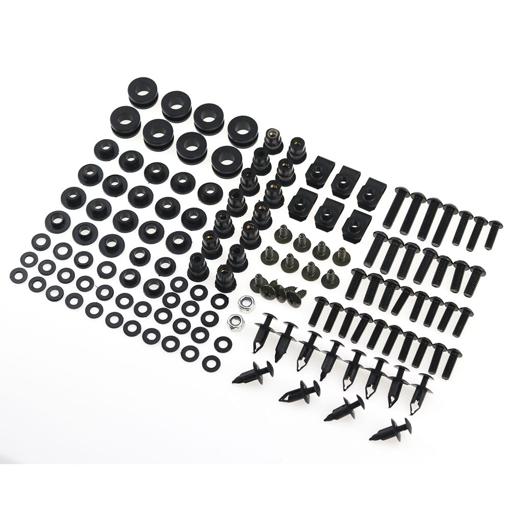 Full Fairing Bolt Kit For Honda CBR1000RR 2008-2011 – Anodized Steel, Over 100 Pieces