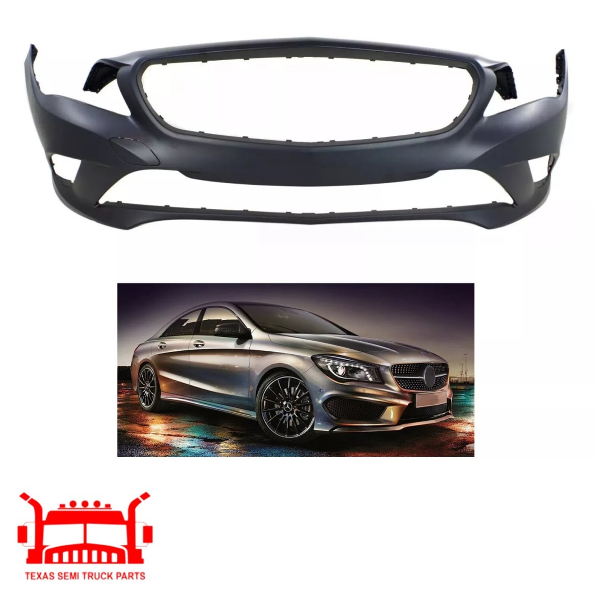 Front Bumper Cover Fascia Kit MB1000440 11788000409999 For 14-16