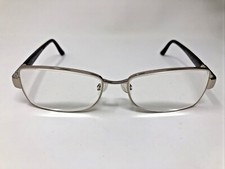 BVLGARI ITALY EYEGLASSES FRAME 2093-B 266 55-16-135 BROWN GOLD FULL RIM OV99