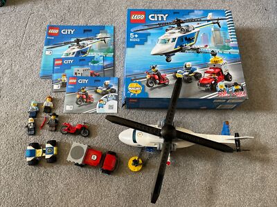 Helicopter Transport Lego Police Helicopter Instructions 60243