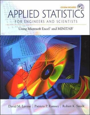 Applied Statistics for Engineers and Scientists: Using Microsoft Excel &  - GOOD