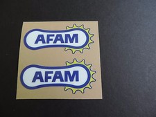 AFAM SPROCKET AND CHAIN DECALS SET OF TWO VINTAGE MOTOCROSS CR RM YZ KX