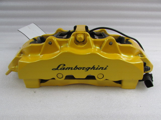 Lamborghini Gallardo, RH Right Front Brake Caliper Yellow, Used, P/N 400615106BE