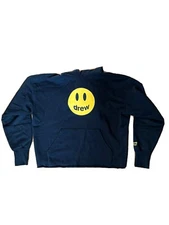 DREW Deconstructed Mascot Hoodie Black Large