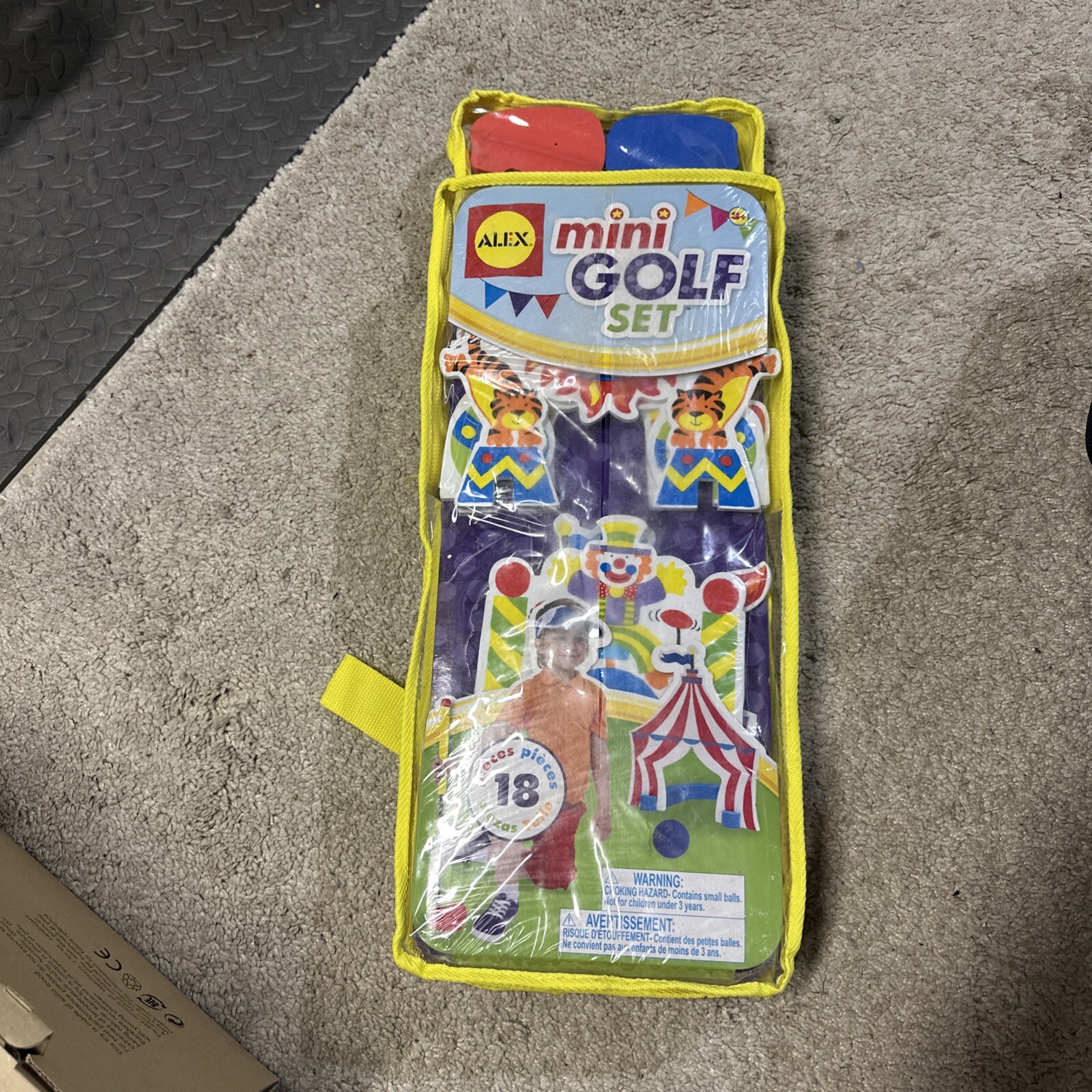 Alex Toys Mini Circus Putt Putt Golf Set for Toddlers