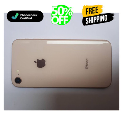 Apple iPhone 8 64GB/128GB Unlocked - Gold, Silver, Space Gray - Free Shipping