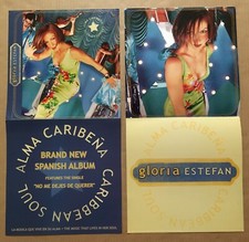 GLORIA ESTEFAN Double Sided PROMO POSTER FLAT for Soul CD 12x24 NEVER DISPLAYED