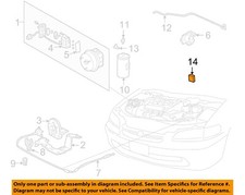 Honda Oem 98-02 Accord Cruise Control System-control Module 36700s87a22