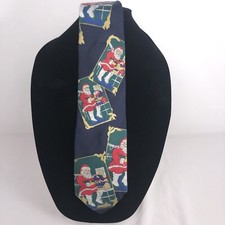Vintage Cape Cod Mens Neckwear Santa Claus Christmas Novelty Tie