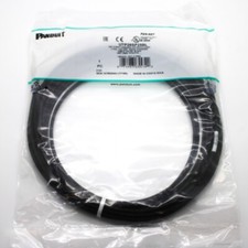 Panduit 25-ft Cat-6 UTP Patch Cord Black 28AWG Stranded Modular Plug UTP28SP25BL