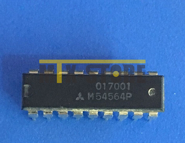 Lot De 10 Circuits Intégrés M54564P – Boîtier DIP-18 – Neufs, Génériques