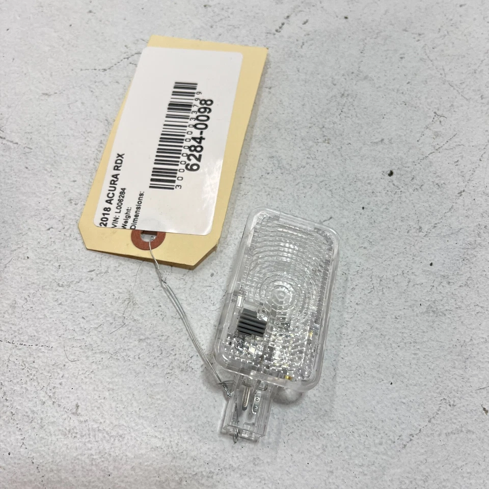 Lente de luz de puerta trasera Acura RDX 2013-2018 OEM 1 PIEZA Foto 3 de 4
