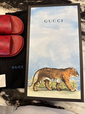 Gucci Ghost Skull Slides Size 9 NEW | eBay