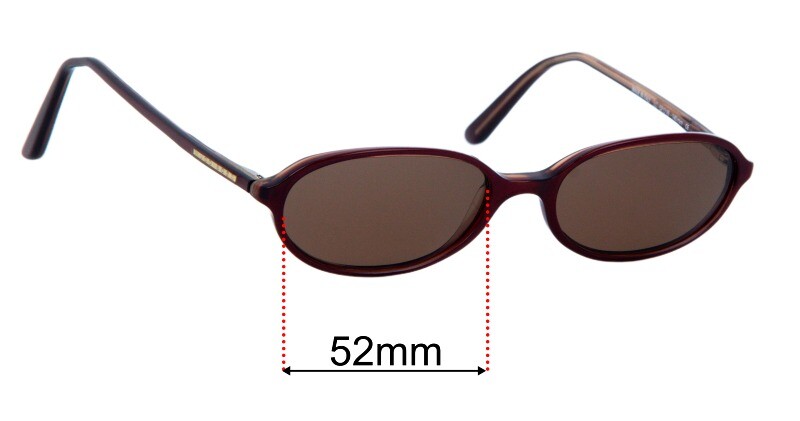 ジュニア SFx Replacement Sunglass Lenses fits Hugo Boss HB 11526 - 52mm