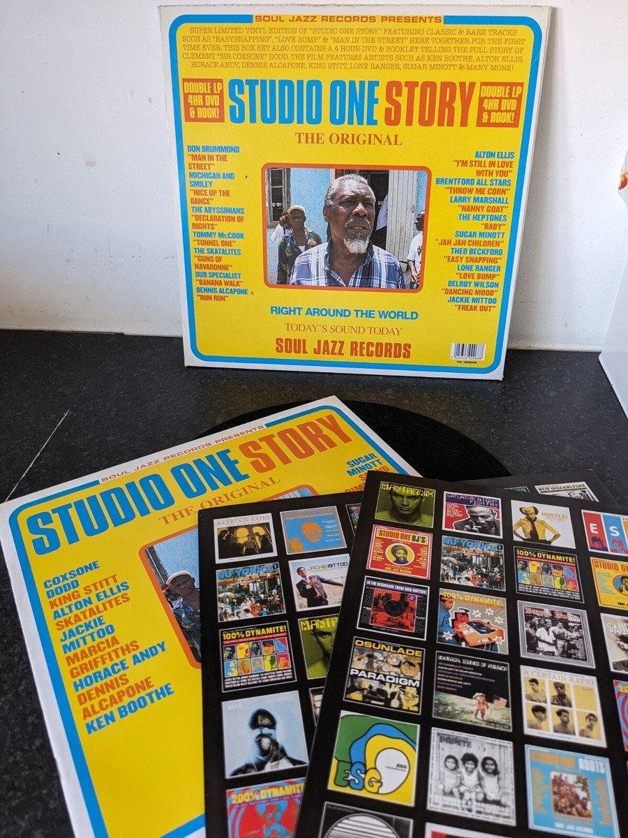 英LP Various Studio One Story SJRLP68 Soul Jazz Records UK /00466 Studio One Story – 2 x Vinyl (LP, Compilation, Limited