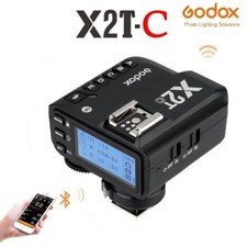 Godox X2T-C E-ttl 2.4g Wireless Flash Trigger 1/8000s Remote Shutter For Canon