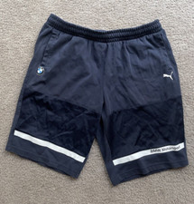 Pantalones Cortos de Gimnasio Puma BMW Motorsports Para Hombre XL Sudaderas Carreras Entrenamiento Atlético Calzoncillos