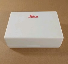 Leica Case Box Only No Camera White Leica Display Case With Gray Velvet Interior