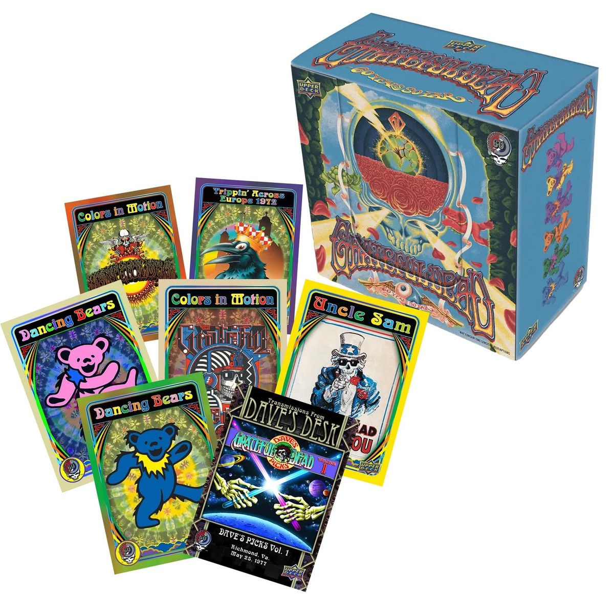 Grateful Dead 2025 Upper Deck Collectors Set | 55 Cards | eBay
