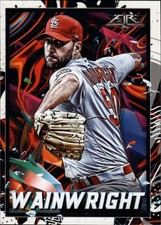 2022 Topps Fire [Base] - Adam Wainwright #197 - Cardinals
