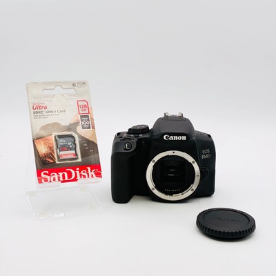 Canon EOS 850D Digital Camera Black SD Card Included