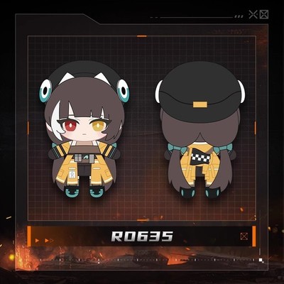 Official Girls Frontline RO635 Plush Doll Stuffed Toy Plushie Anime 11cm
