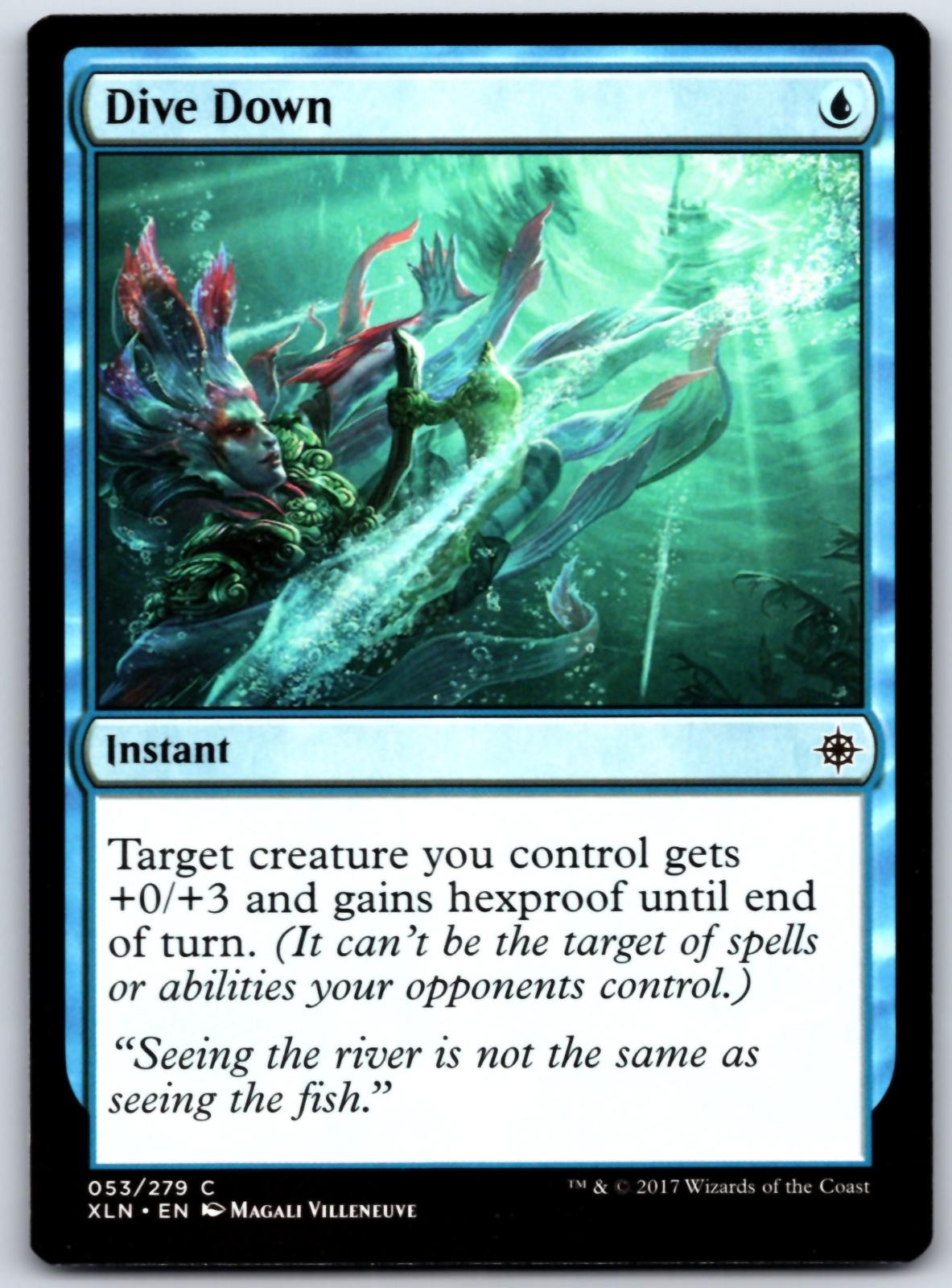 Dive Down 53 C Ixalan Magic: The Gathering NM