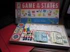Vintage 1960 Game of the States Milton Bradley--Near Complete Board Game