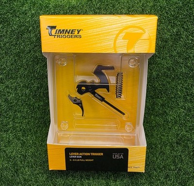 Timney LEVER GUN Rifle Trigger Fits Marlin 336/1894/1895, Curved, Black Finish