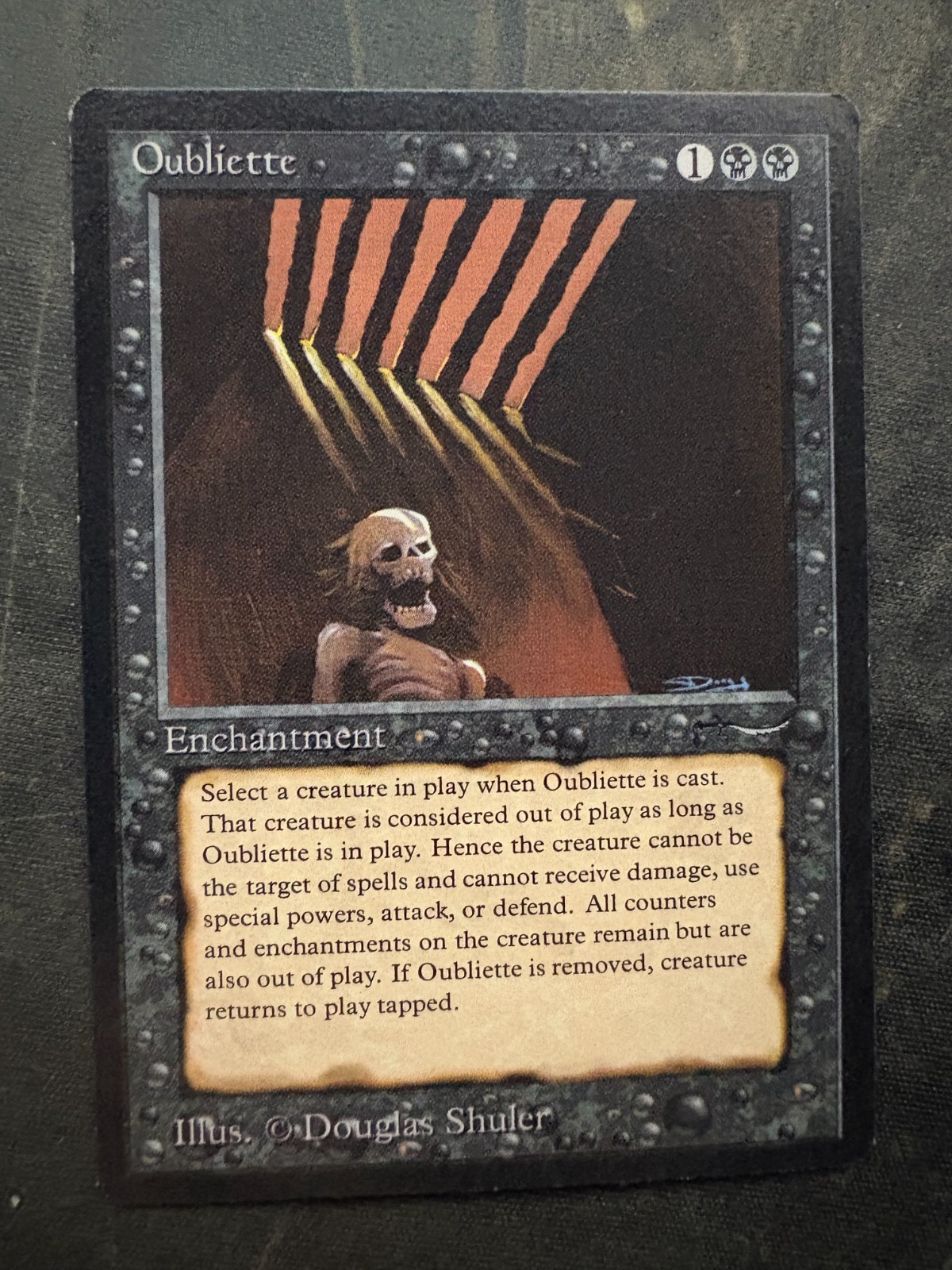 *** ARABIAN NIGHTS Oubliette (Light) *** NM-Mint - Vintage MtG Magic