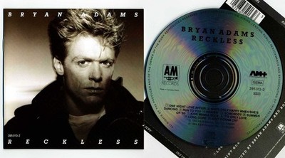 BRYAN ADAMS Reckless {Original France Audio CD} *FREE WORLDWIDE SHIPPING*